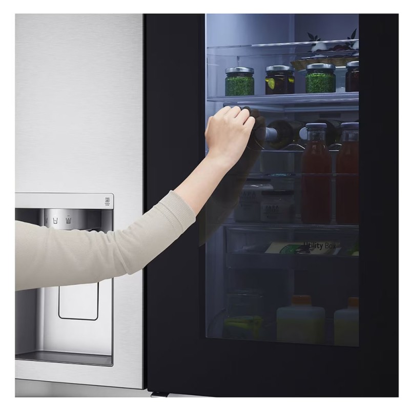 قابلیت اینستاویو یخچال فریزر دو درب ال جی GR-X267CSHS