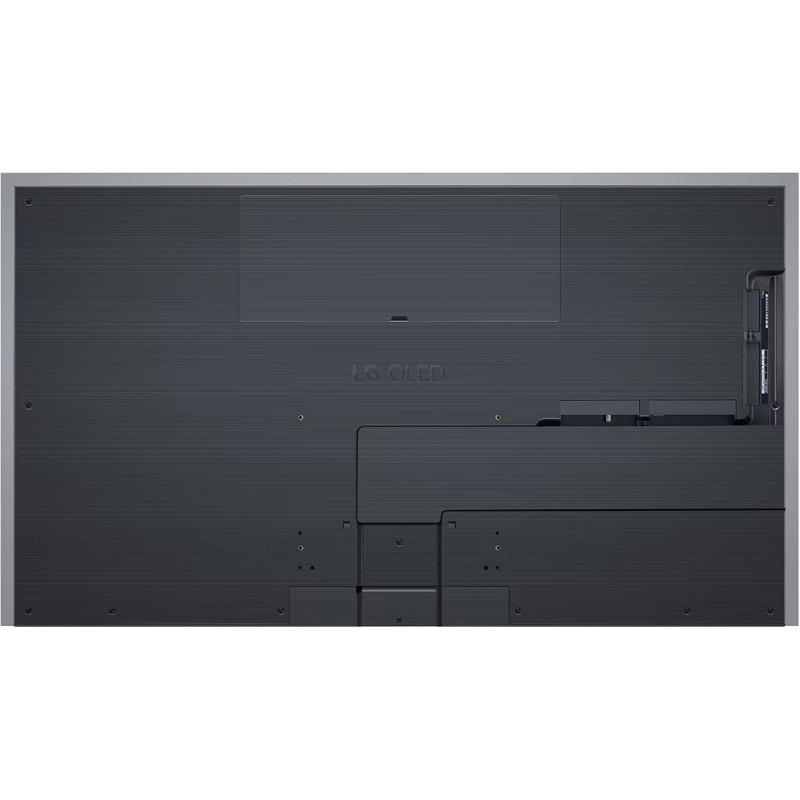 طراحی و نمای پشت تلویزیون 83 اینچ LG G3 (داخل جعبه مونتاژ اندونزی این محصول کاورهای پشت تلویزیون وجود ندارند)