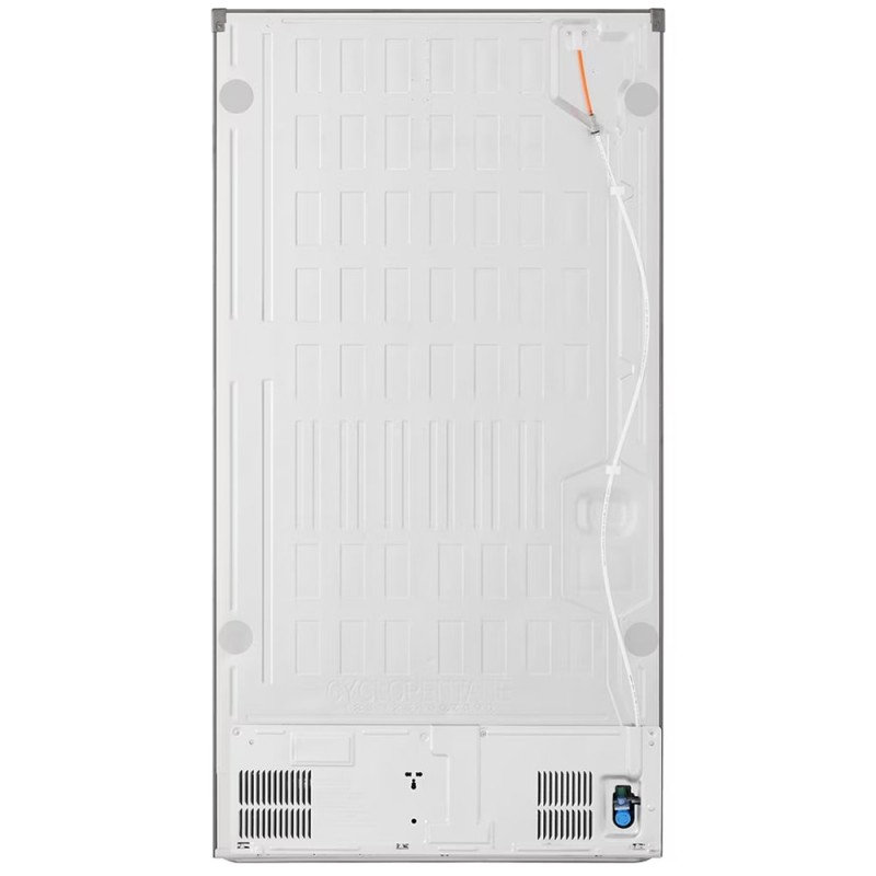 نمای پشت یخچال فریزر LG X945N با موتور Inverter Linear