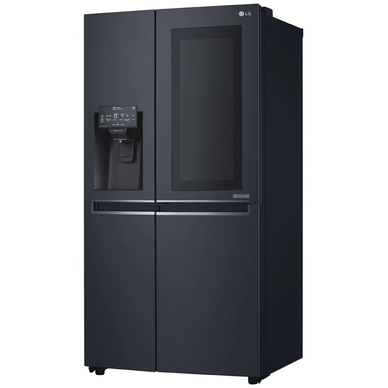 خرید یخچال فریزر ساید بای ساید ال جی X257 رنگ مشکی یا سیاه