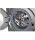 دیگ برجسته ماشین لباسشویی ال جی F4R5VYG2P با سرعت چرخش 1400 دور در دقیقه رنگ نقره ای پلاتینیومی