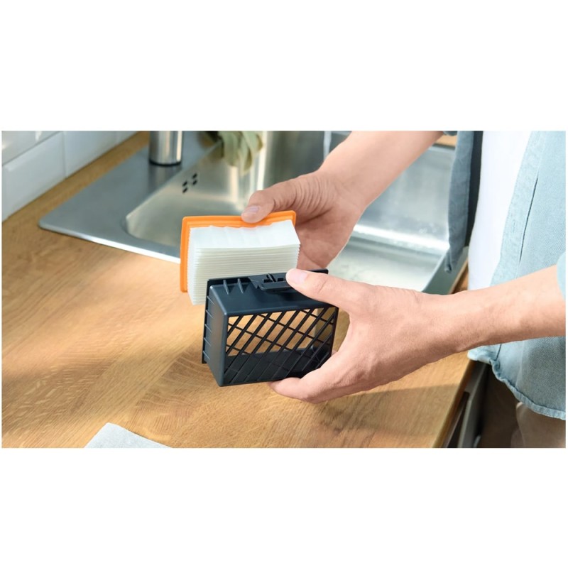 جاروبرقی بوش BGL38GOLD دارای فیلتر HEPA hygienic filter