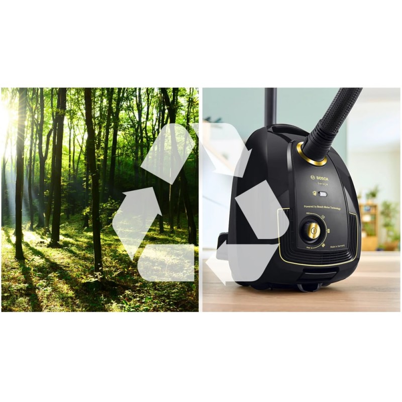 جاروبرقی BGL 38 GOLD بوش سازگار با محیط زیست