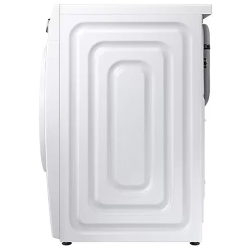 طراحی و نمای بغل ماشین لباسشویی سامسونگ WW80T4040EE رنگ سفید