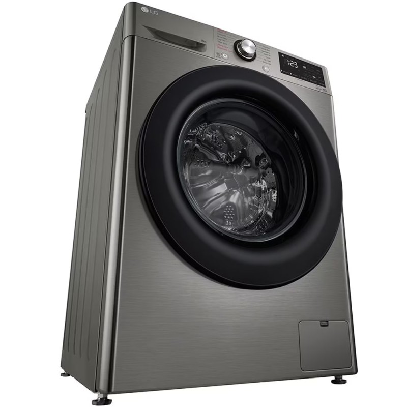 ماشین لباسشویی ال جی F4R3TYG6P با سرعت 1400 دور در دقیقه رنگ نقره ای