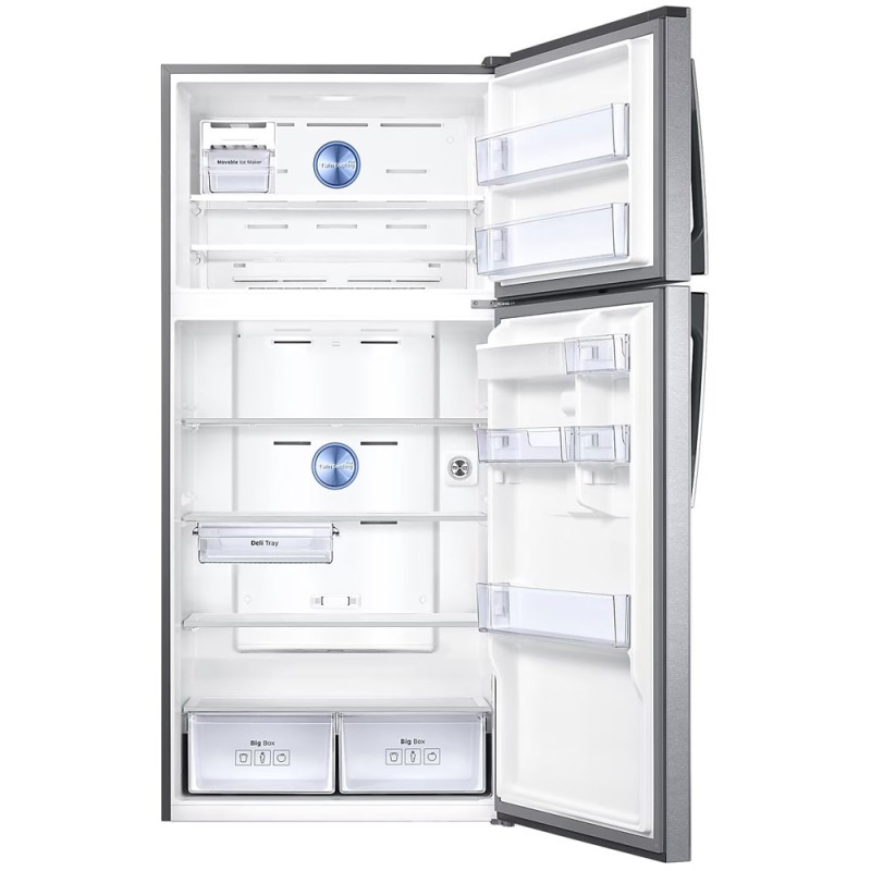 طراحی داخلی یخچال فریزر سامسونگ RT62K7160SL رنگ نقره ای محصول 2019