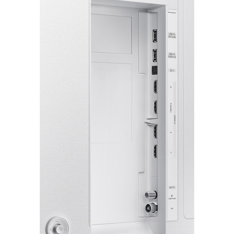 محل پورت های ورودی و خروجی تلویزیون سامسونگ 43LS01B رنگ سفید