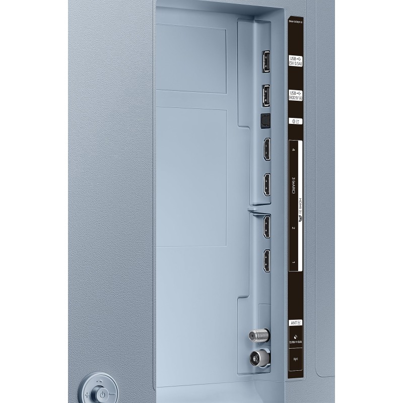 پورت های ورودی و خروجی تلویزیون سامسونگ 55LS01B رنگ آبی