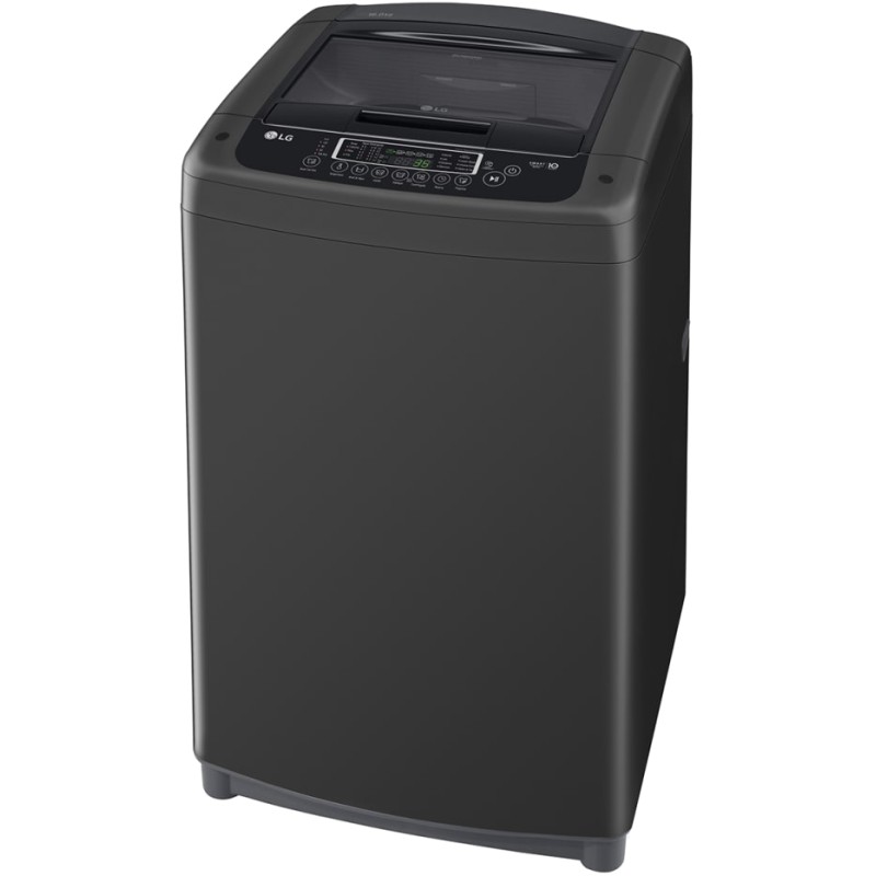 ماشین لباسشویی درب از بالا ال جی T1685NEHT2 یا T1185NEHT2 رنگ دودی