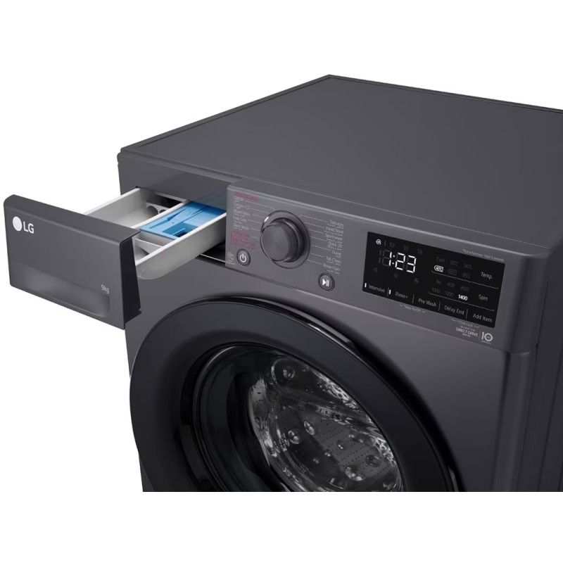 ماشین لباسشویی 1400 دور الجی F4R3VYG6J رنگ دودی