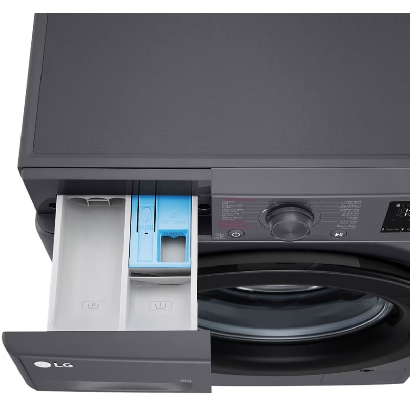 محفظه مواد شوینده ماشین لباسشویی 1400 دور الجی 4R3 رنگ دودی