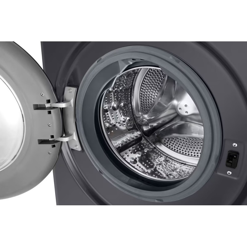 طرح برجسته (Embossing) دیگ ماشین لباسشویی ال جی F4R3VYG6J رنگ دودی