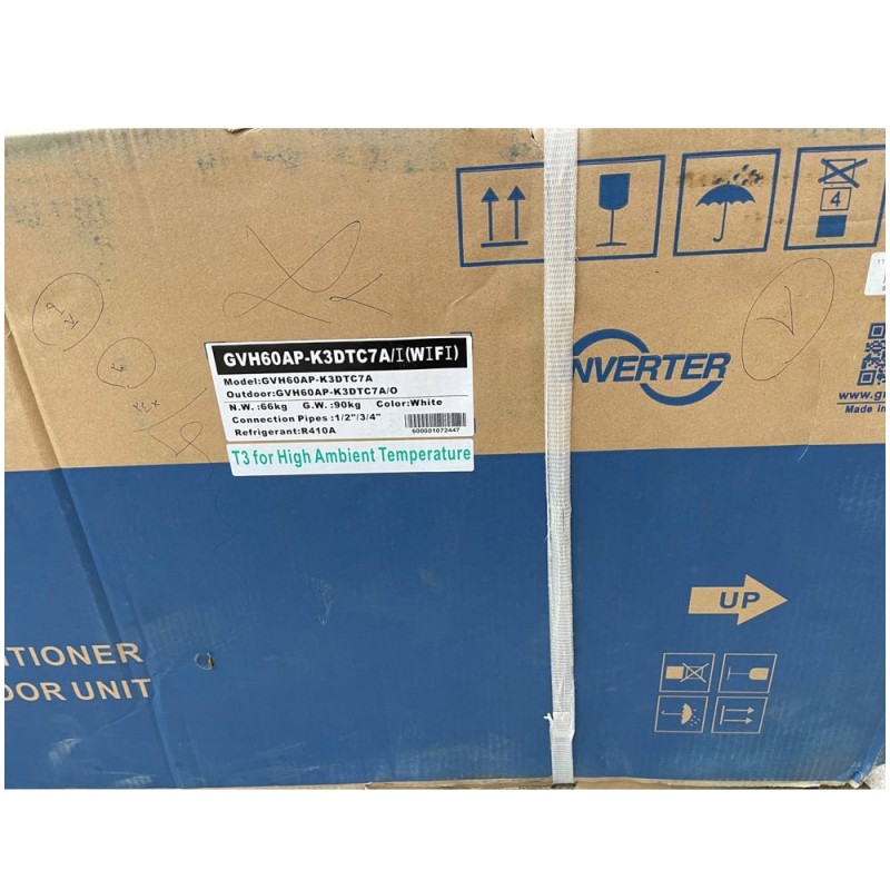 پنل بیرونی اسپلیت ایستاده گری GVH60AP