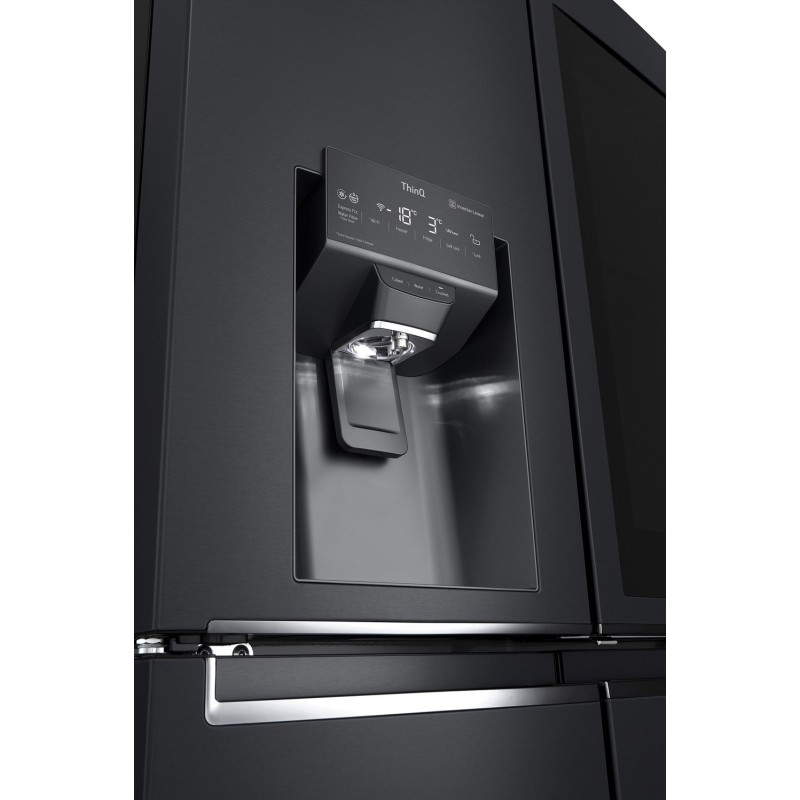 آب ریز و یخ ریز یخچال فریزر X31 یا GR-X31FMQHL رنگ مشکی مات