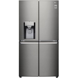 قیمت یخچال فریزر ال جی J34 یا GR-J34FMUBL رنگ نقره ای محصول 2021