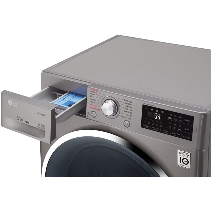 Washing Machine LG WJ6142SSVP Silver