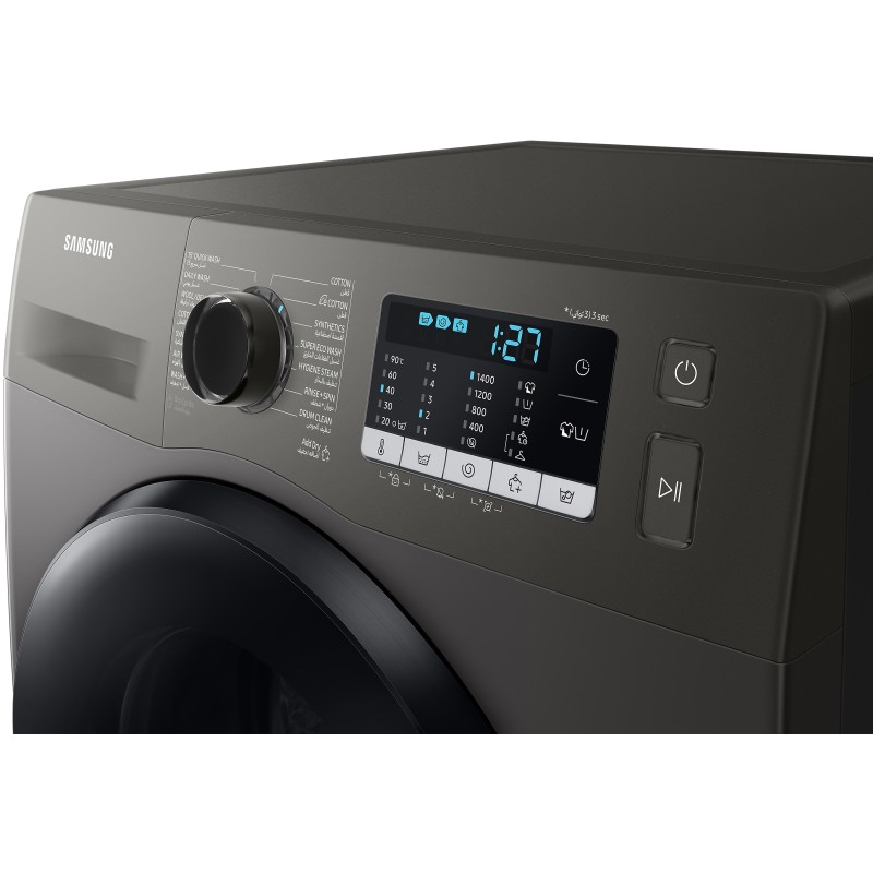 طراحی پنل ماشین لباسشویی WD11 سامسونگ رنگ اینوکس