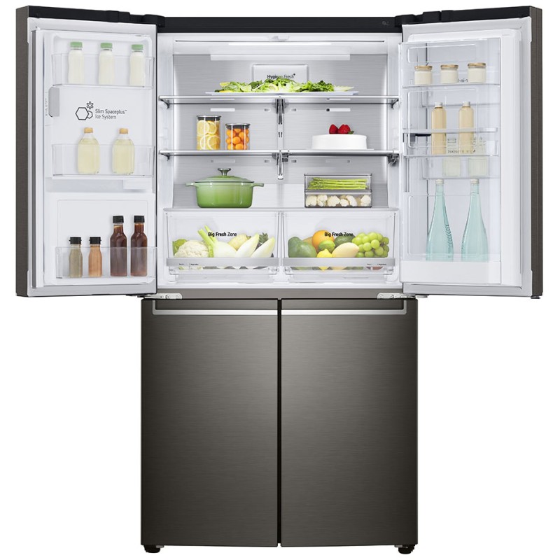 یخچال فریزر ال جی جی 35 رنگ دودی