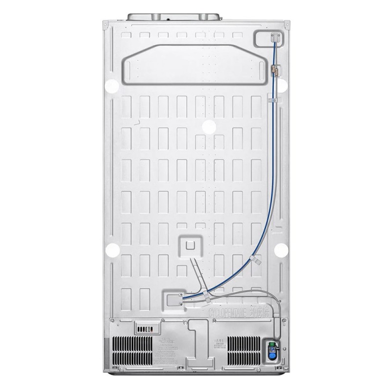 Refrigerator Freezer LG GC-J257SQSV white