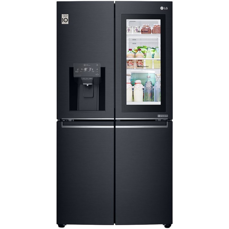 قیمت یخچال فریزر ال جی GR-X31FTMHL یا X31 رنگ مشکی مات محصول 2018