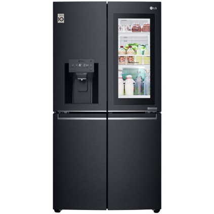 قیمت یخچال فریزر ال جی GR-X31FTKHL یا X31 رنگ مشکی مات محصول 2018