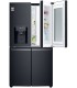 یخچال فریزر درب در درب ال جی GR-X31FTKHL رنگ مشکی مات