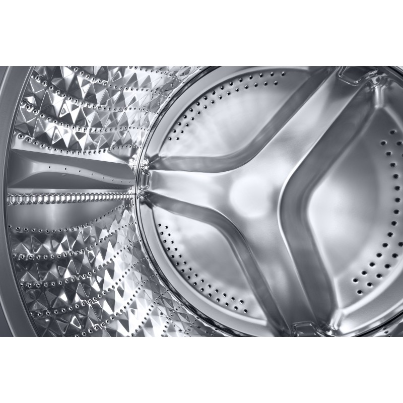 طراحی دیگ ماشین لباسشویی WW80TA046AX1 سامسونگ رنگ اینوکس