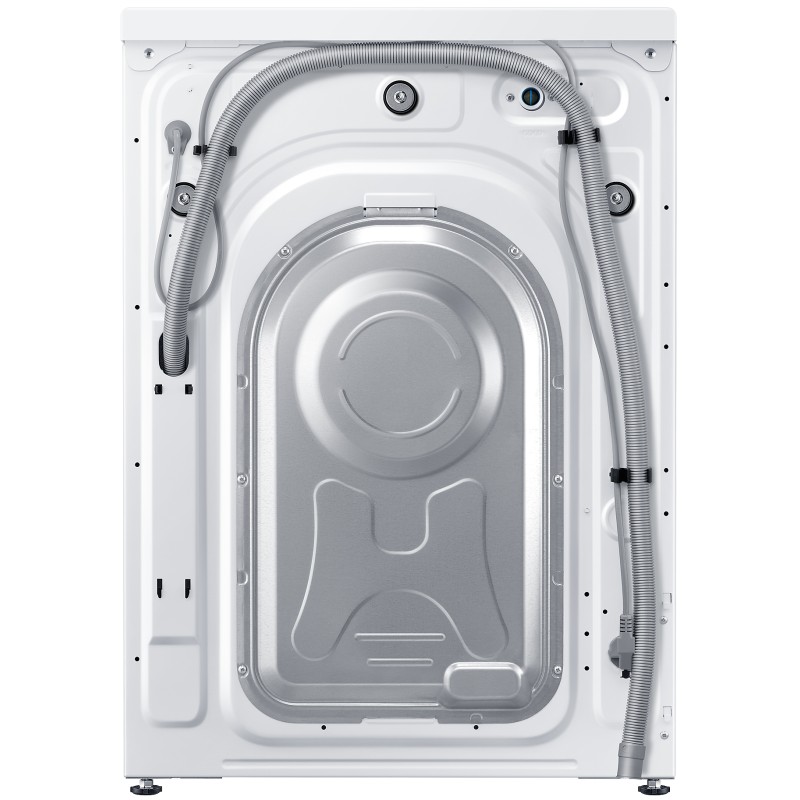 طراحی بدنه پشت ماشین لباسشویی تسمه ای سامسونگ WW80TA046AE با موتور Digital Inverter رنگ سفید