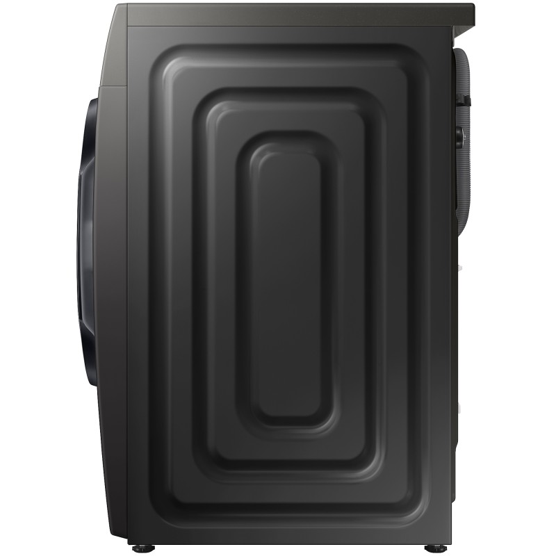 نمای بغل ماشین لباسشویی سامسونگ WW90TA046AX رنگ اینوکس مونتاژ ویتنام