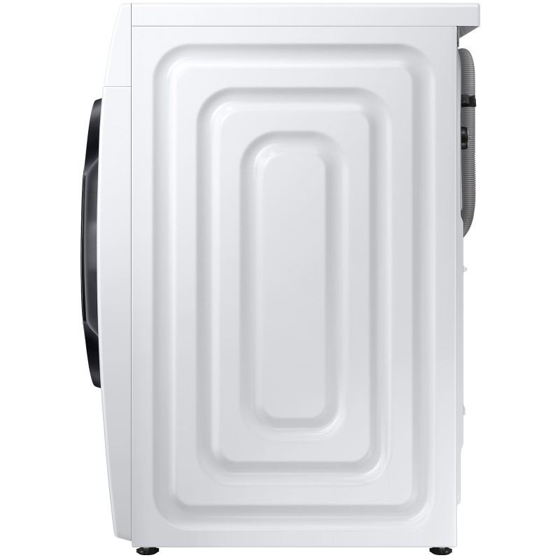 نمای بغل ماشین لباسشویی سامسونگ WW90TA046AE رنگ سفید مونتاژ ویتنام