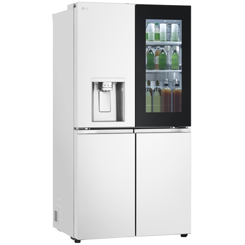 یخچال فریزر 30 فوت ال جی X39 رنگ سفید با امکانات هوشمند