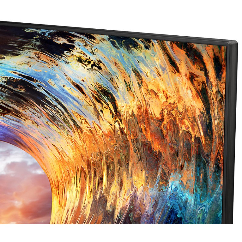 حاشیه ها و قاب باریک اطراف صفحه نمایش تلویزیون توشیبا 55M550 2022