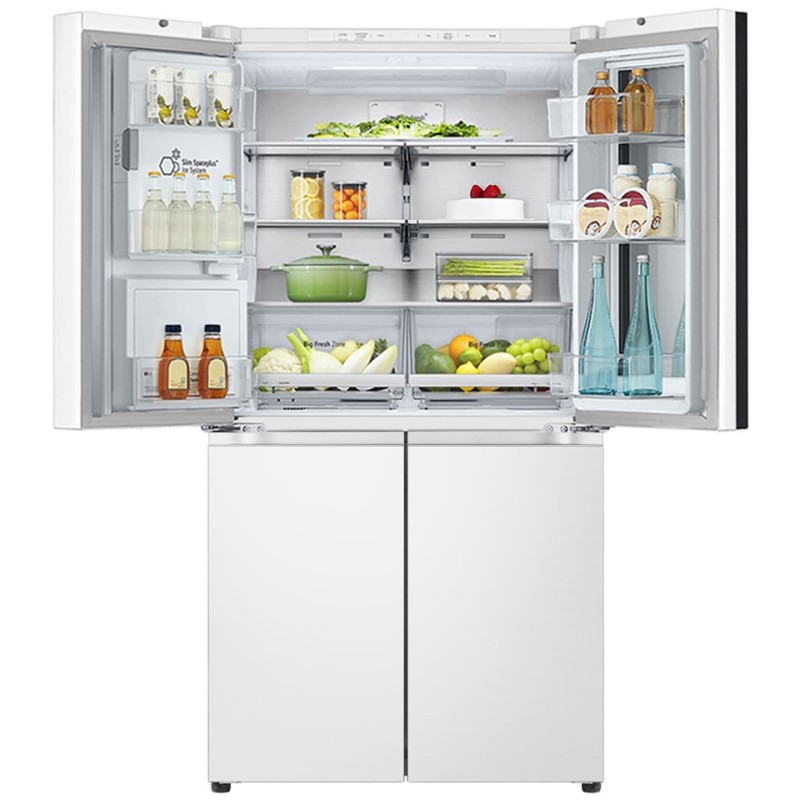 یخچال فریزر درب در درب ال جی GR-X33FFQRL رنگ سفید