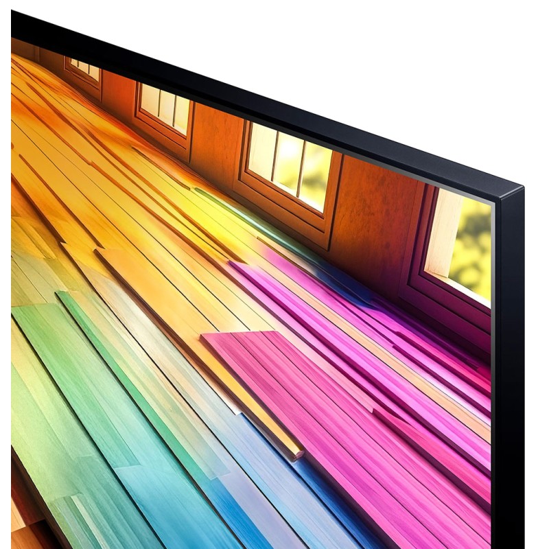 حاشیه و قاب تلویزیون ال جی 43UT8000 مونتاژ مصر و اندونزی