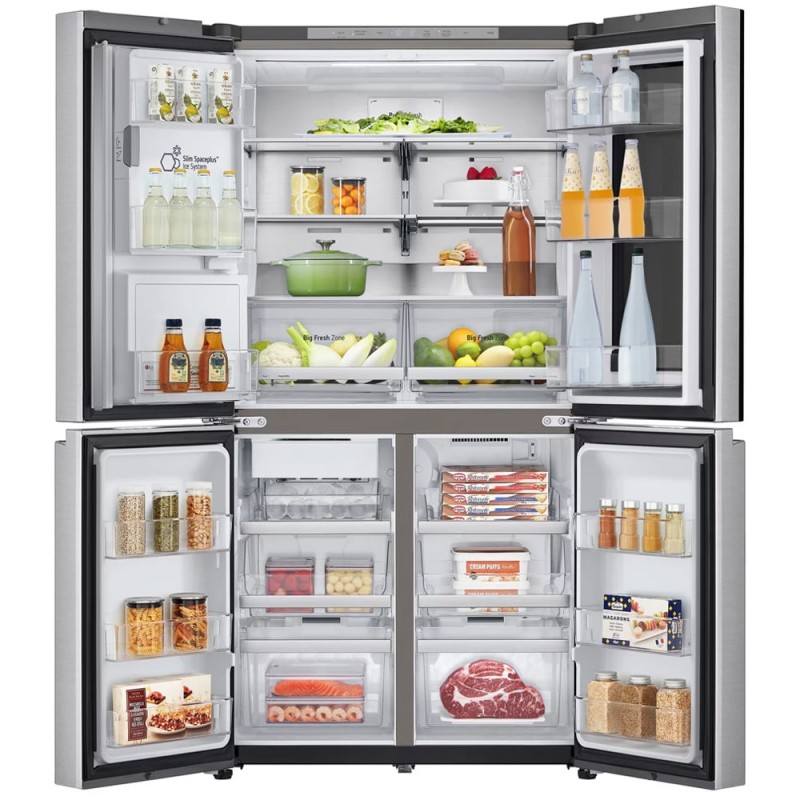 یخچال فریزر ال جی GMX946NS9F با قابلیت قفسه ی تاشو Folding Shelf مخصوص بطری بزرگ