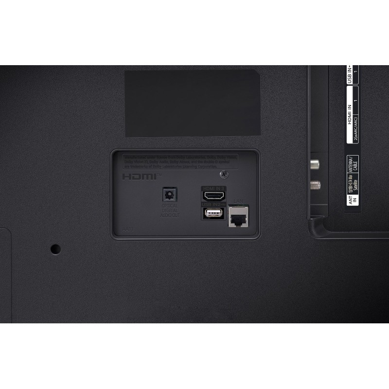 پورت های پشت تلویزیون یو تی 8000 سایز 65 اینچ مونتاژ اندونزی و مصر