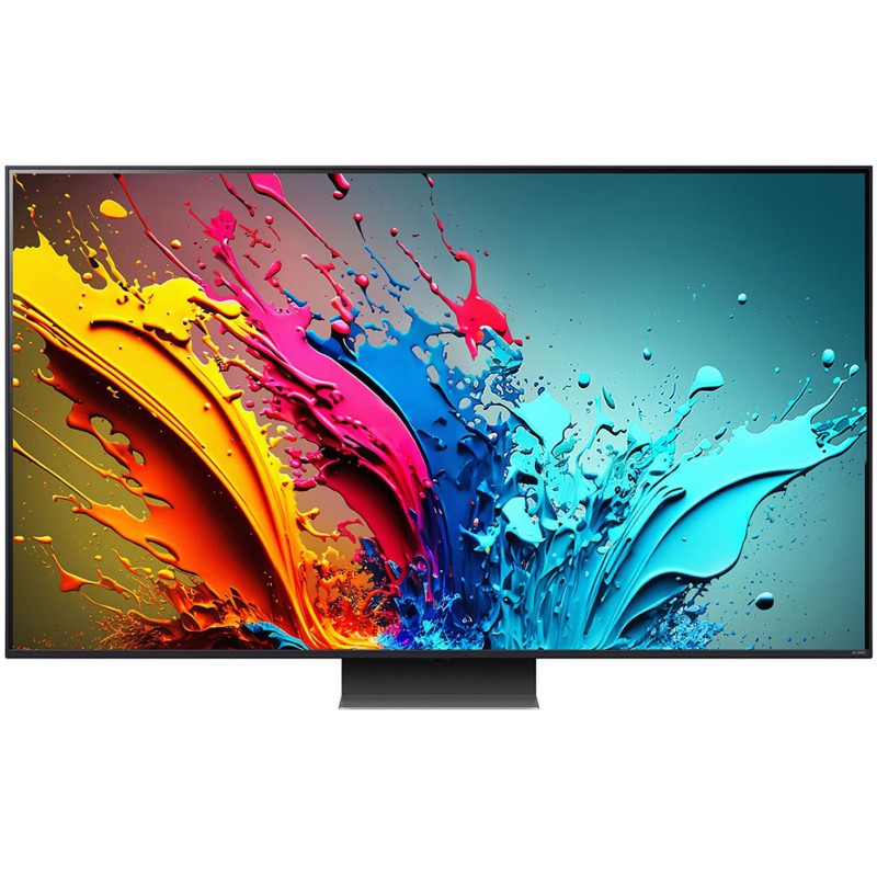 تلویزیون 65QNED86 2024 ال جی با پایه نصب شده در حالت ساندبار