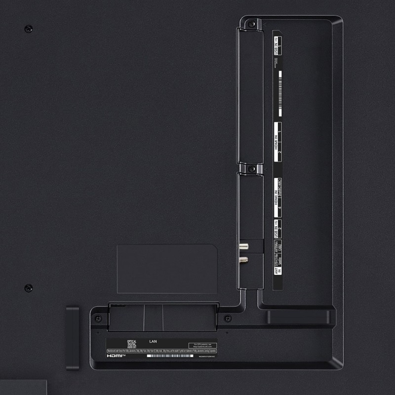 پورت های ورودی خروجی پشت تلویزیون ال جی 65QNED86 2024