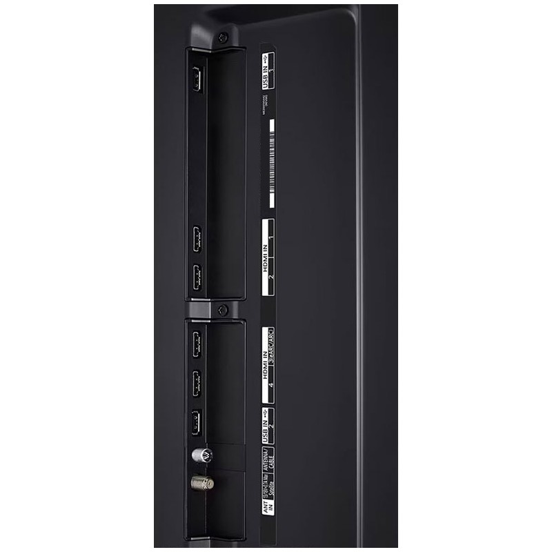 پورت های ورودی خروجی کناری تلویزیون ال جی 65QNED86 محصول 2024