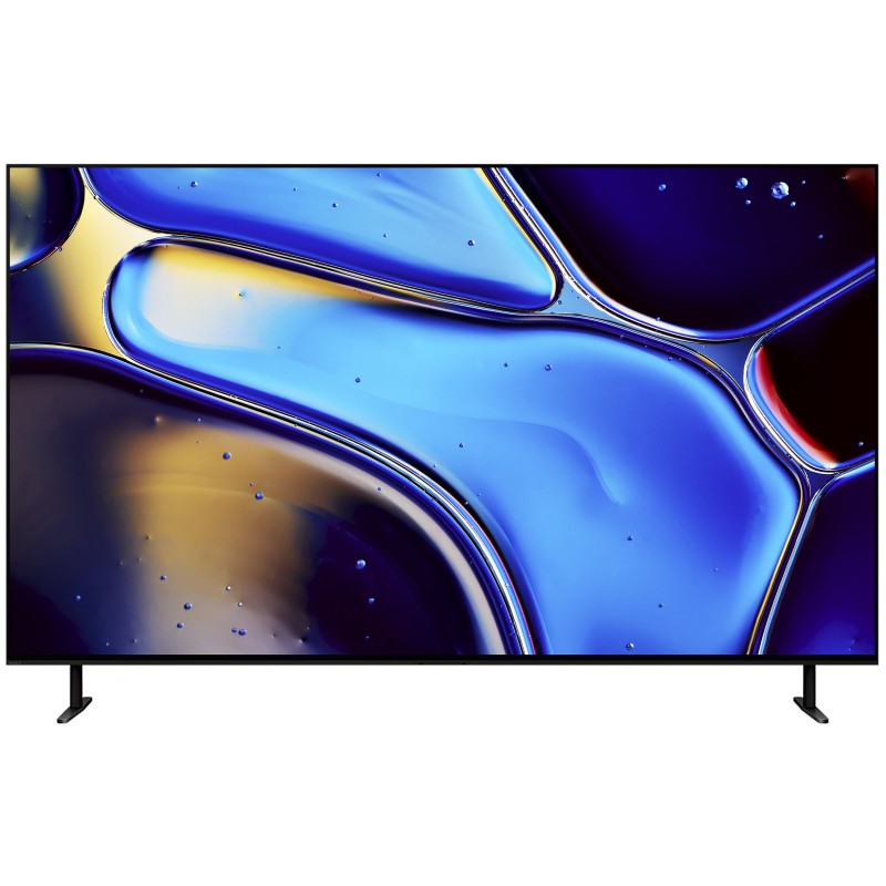 تلویزیون سونی 65XR80 محصول 2024 با حالت پایه دور از هم برای ساندبار (Outside For Soundbar)