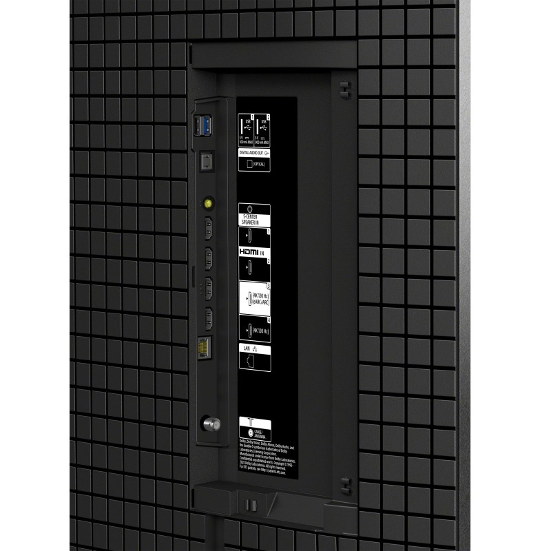 پورت های ورودی خروجی تلویزیون سونی 77XR80 محصول 2024