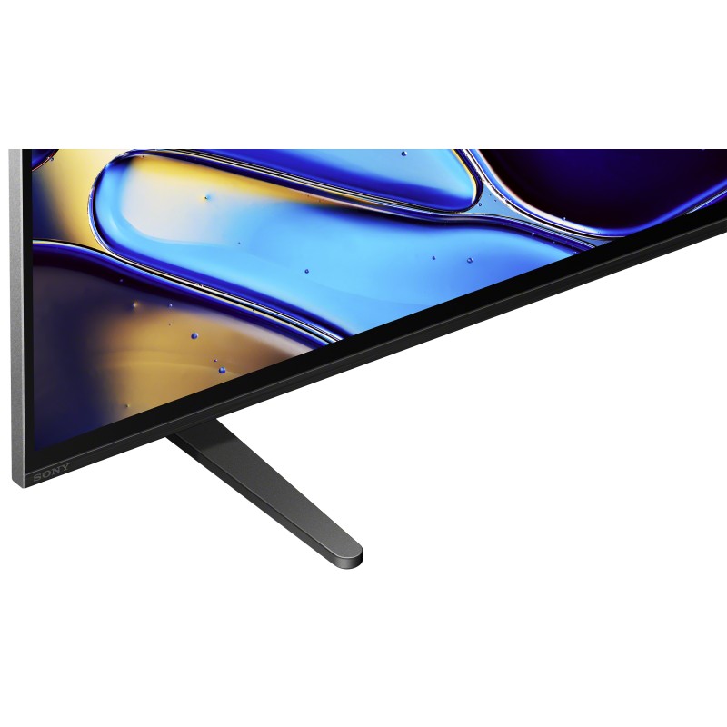 پایه های باریک تلویزیون سونی 55XR80 محصول 2024 با قابلیت نصب پایه در 4 حالت