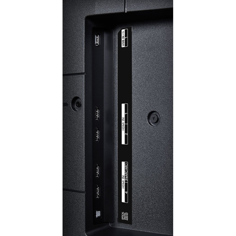 پورت های ورودی خروجی کناری تلویزیون ال جی 98QNED89 محصول 2024 مونتاژ مصر و اندونزی