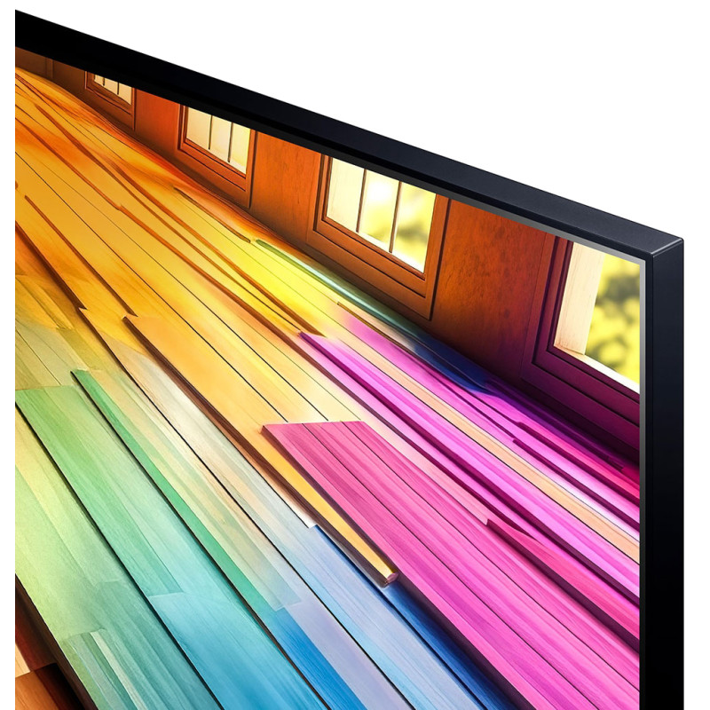 طراحی قاب باریک اطراف صفحه نمایش تلویزیون ال جی 55UT8100