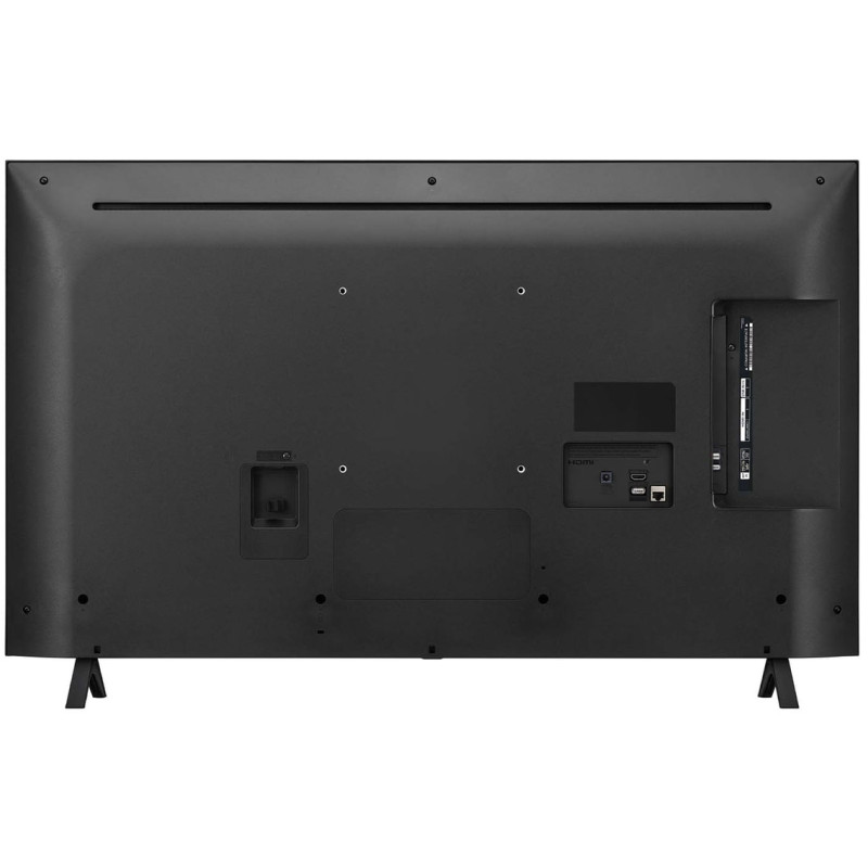 طراحی و نمای پشت تلویزیون 2024 ال جی 43NANO82 رنگ مشکی