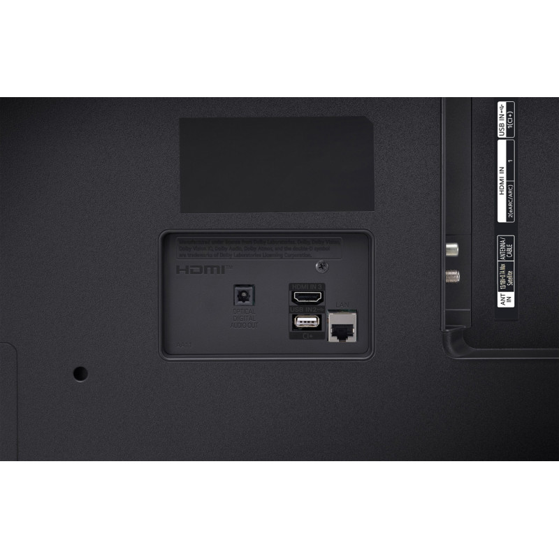 پورت های پشت تلویزیون یو تی 8000 سایز 65 اینچ مونتاژ لهستان