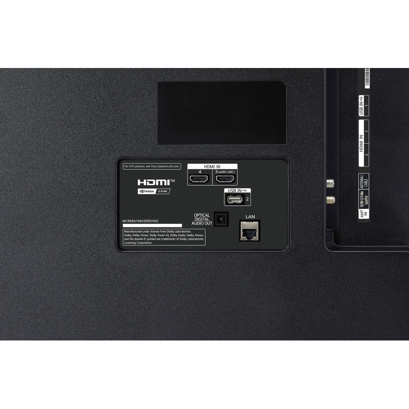 پورت های ورودی خروجی تلویزیون 65B4