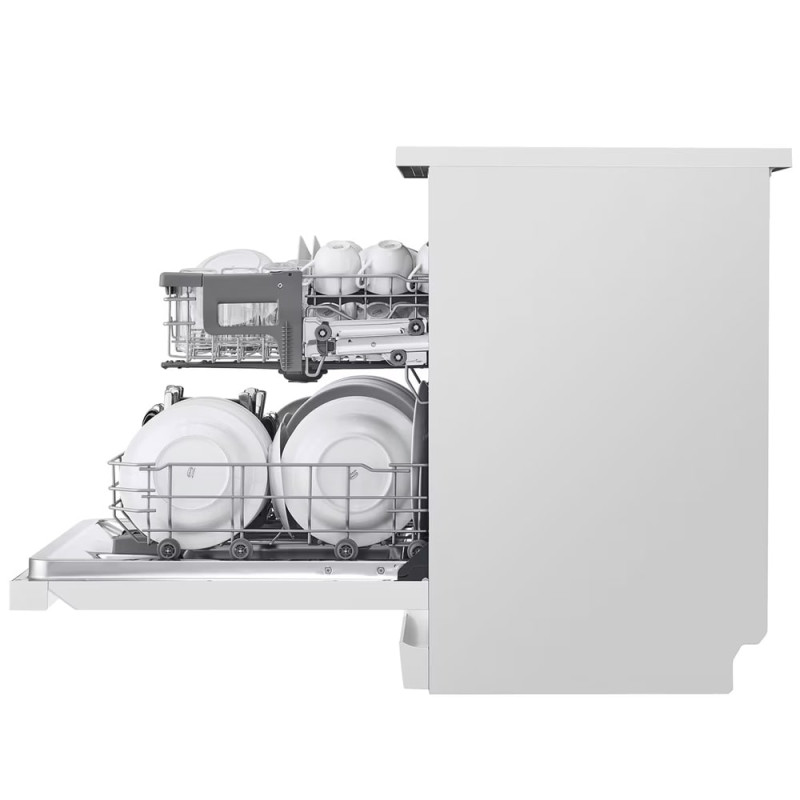 نمای بغل ماشین ظرفشویی ال جی DFC532FW