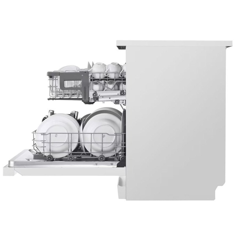 قابلیت تنظیم ارتفاع ماشین ظرفشویی ال جی DFC532FW