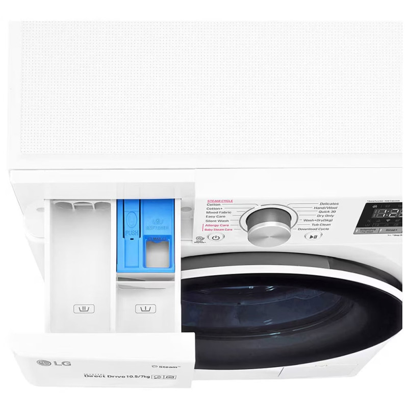 محفظه مواد شوینده ماشین لباسشویی F4V5RGP0W ال جی